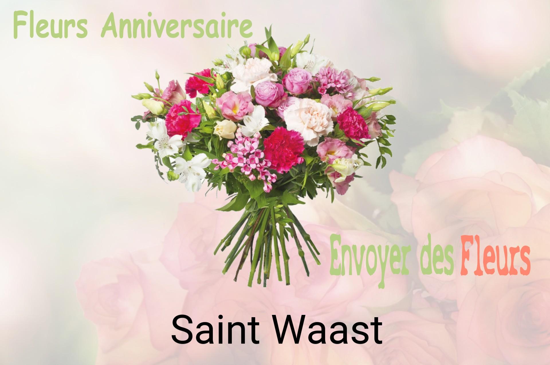 Bouquet de fleurs d’anniversaire livré à Saint-Waast